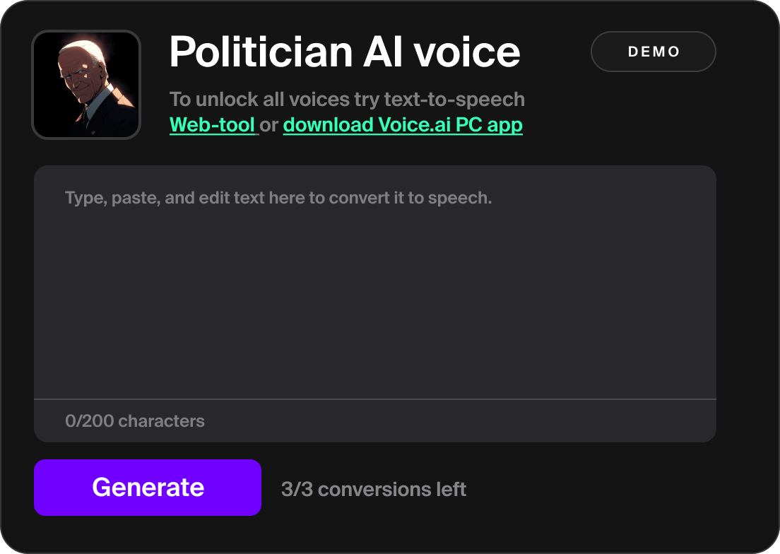 AI Text to Speech