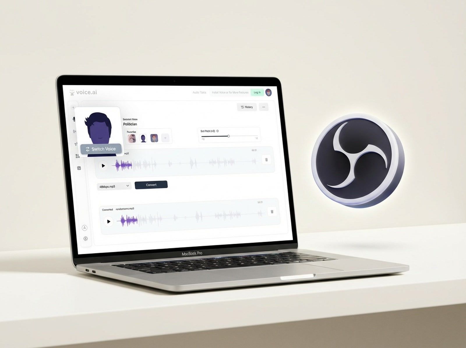 Voice.ai for OBS streamers