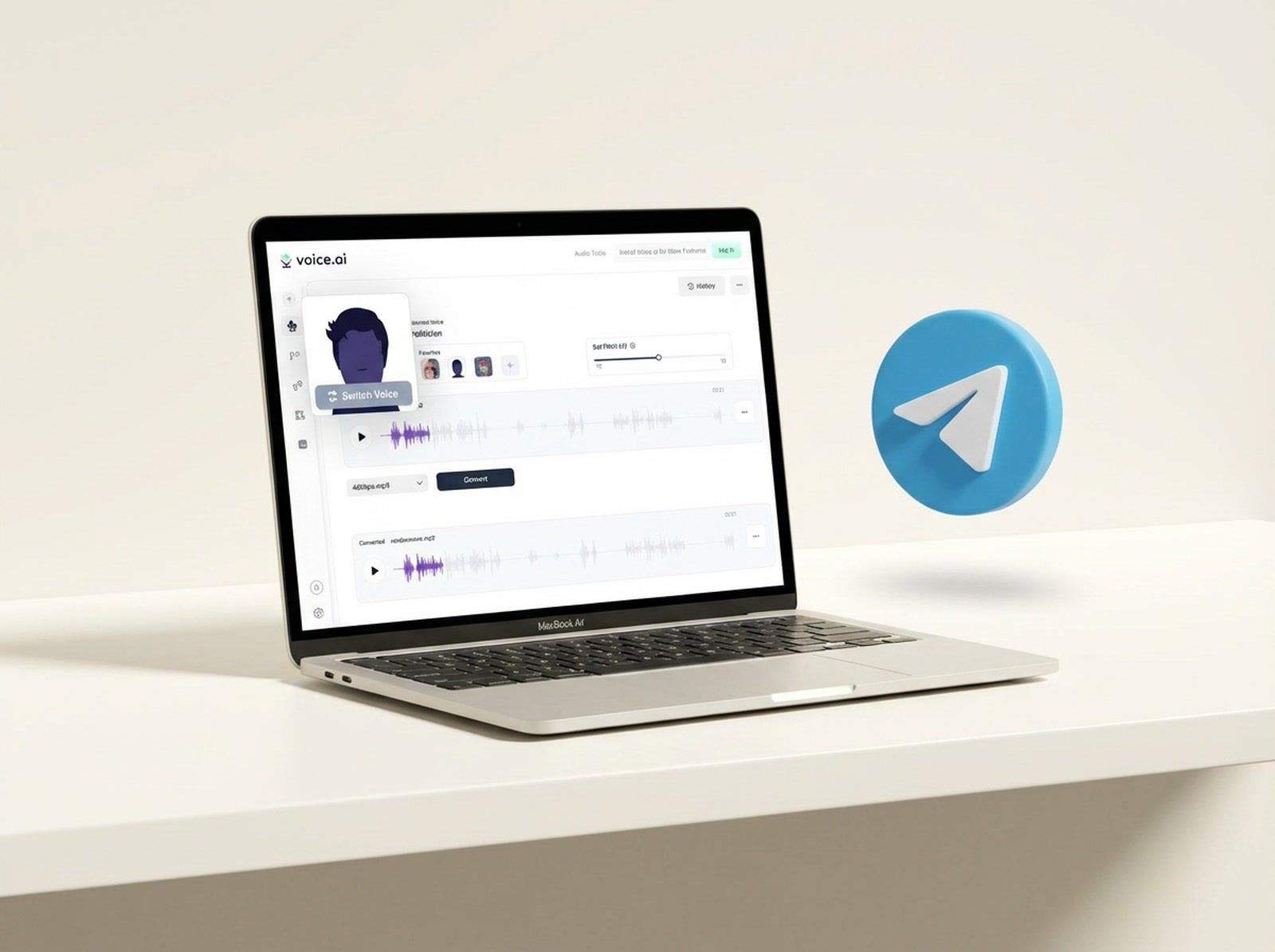Voice.ai on Telegram