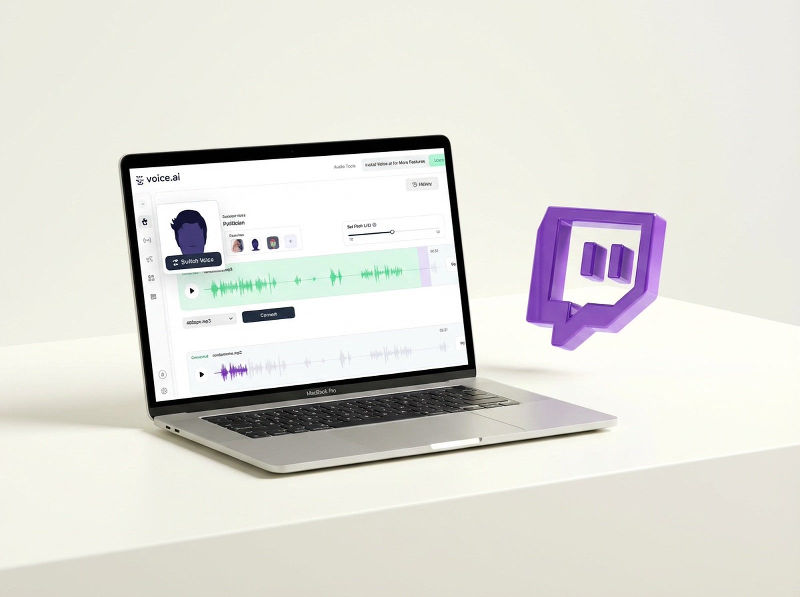 Voice.ai on Twitch streams