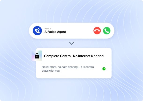 on premise ai voice agents