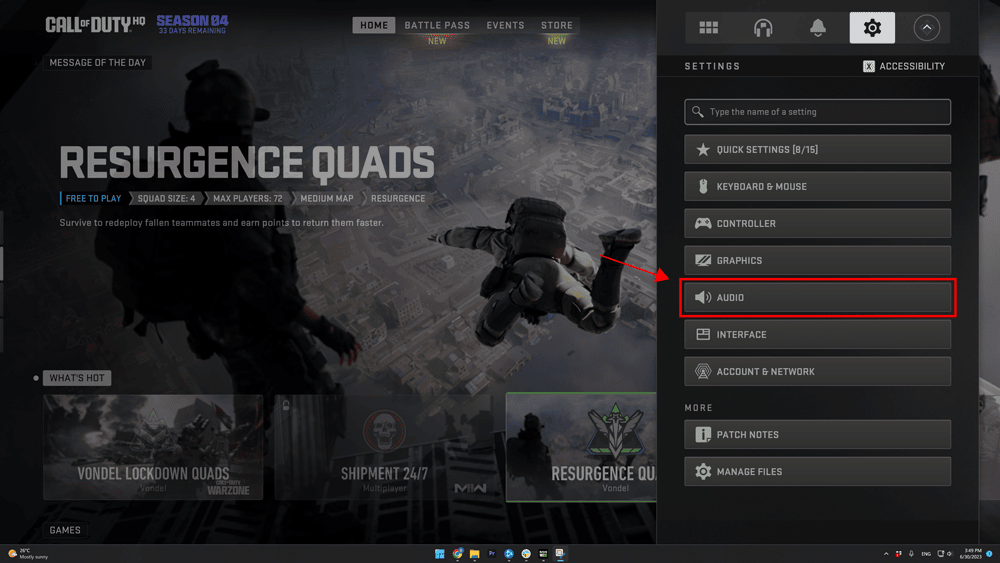 COD Warzone 2.0 Settings