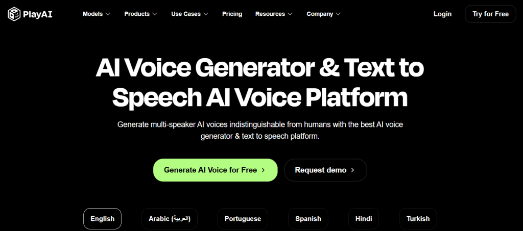Play.ht - Best Free Text To Speech