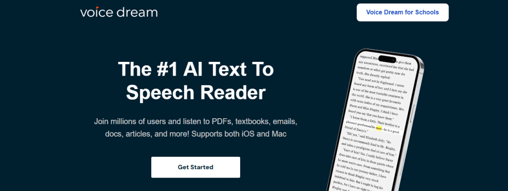 voice dream - Text-to-Speech Google Docs