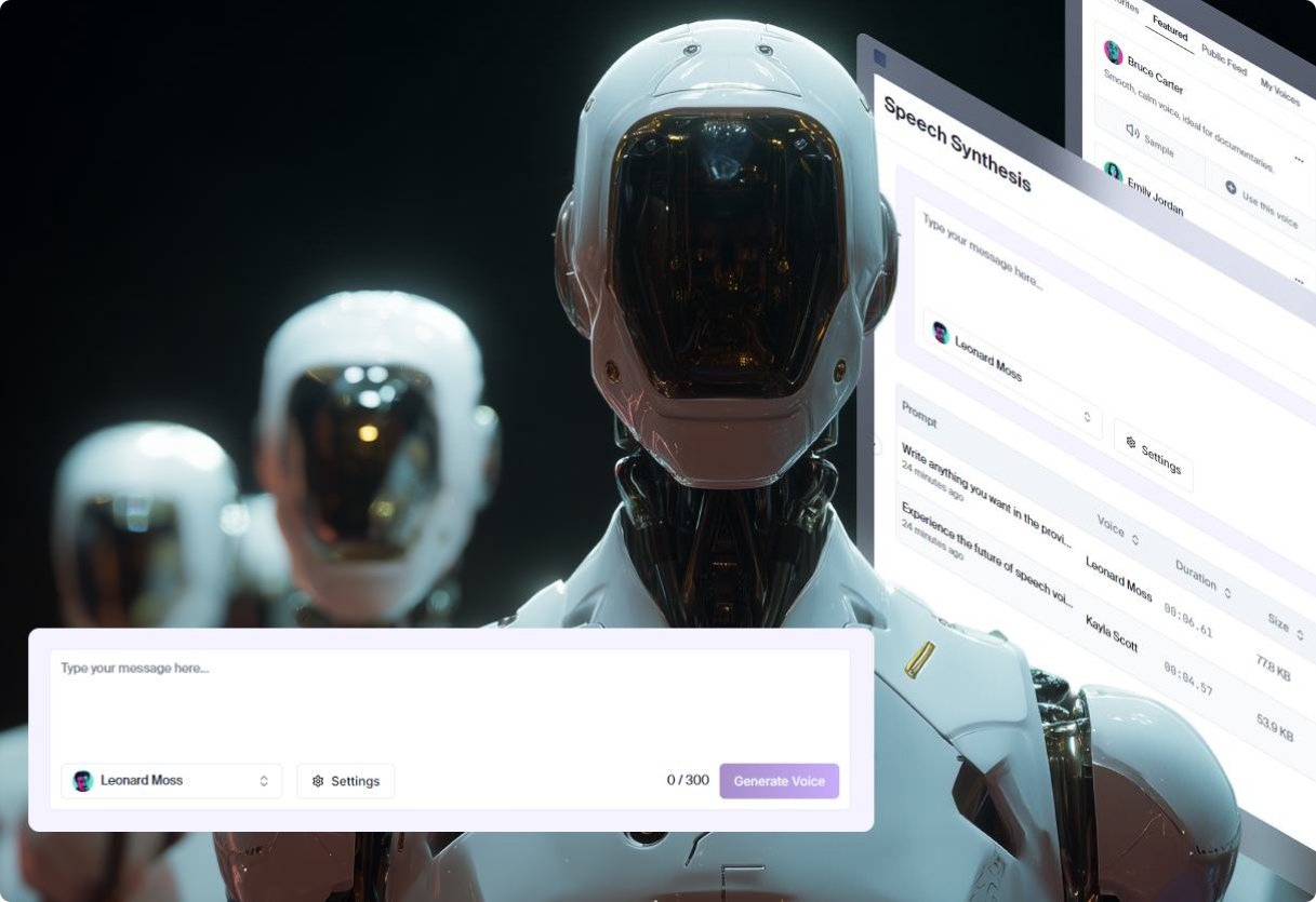 robot text to speech