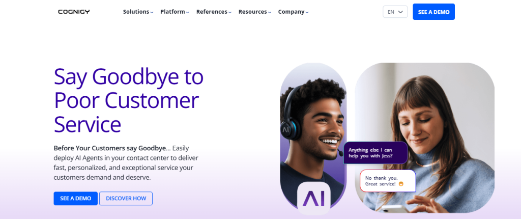 cognigy - Conversational AI Companies