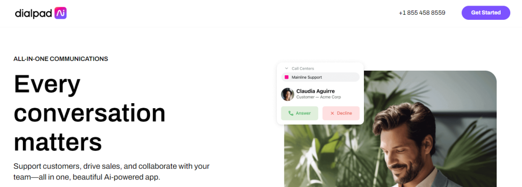 dial pad - Conversational AI Companies