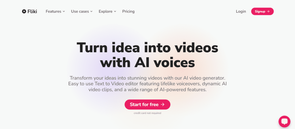 fliki - Best AI Text To Speech