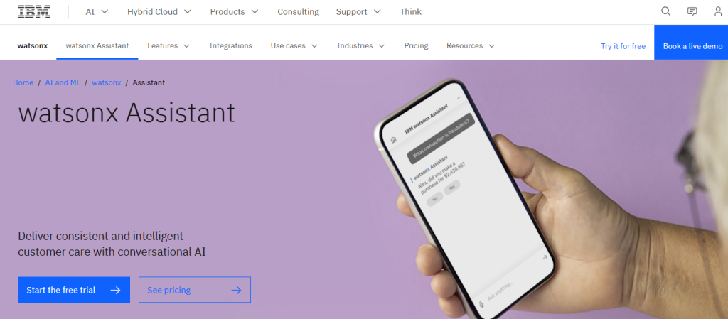 ibm watson - Conversational AI Companies