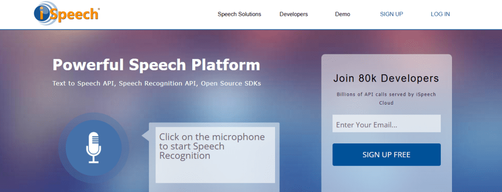ispeech - Best AI Text To Speech