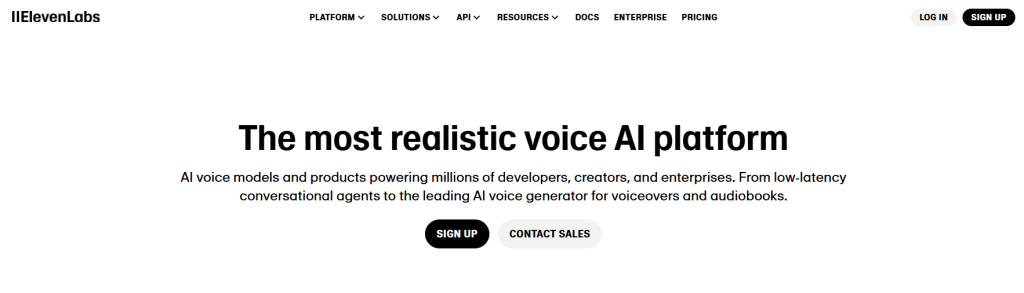 ElevenLabs - ElevenLabs Alternatives