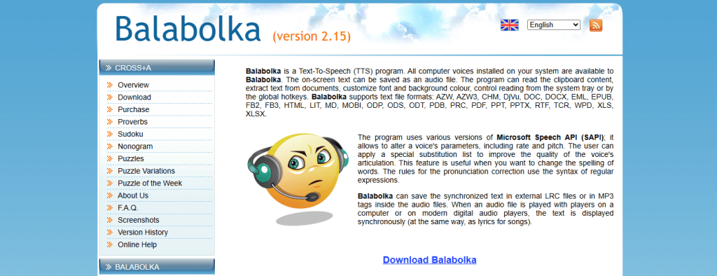 balabolka - Speechify Alternatives