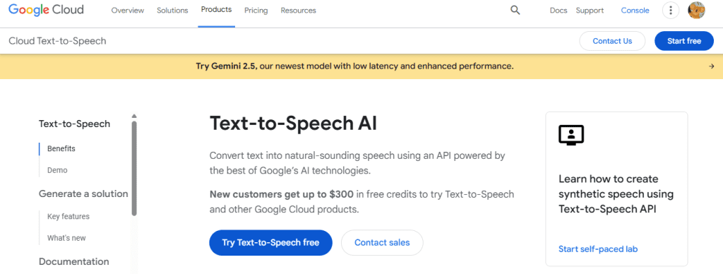 google tts - Speechify Alternatives