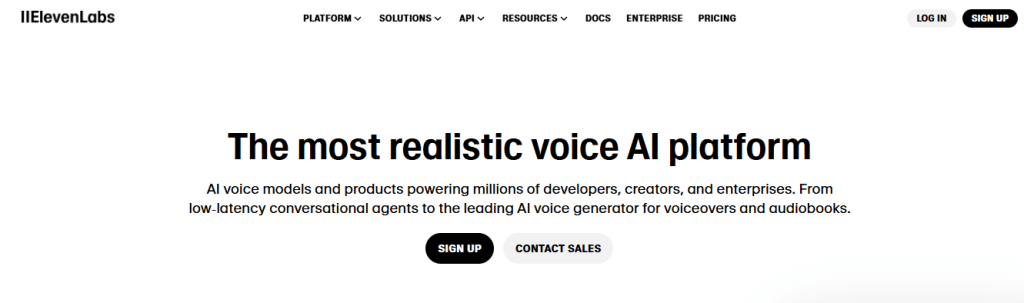 eleven labs - Speechify Alternatives