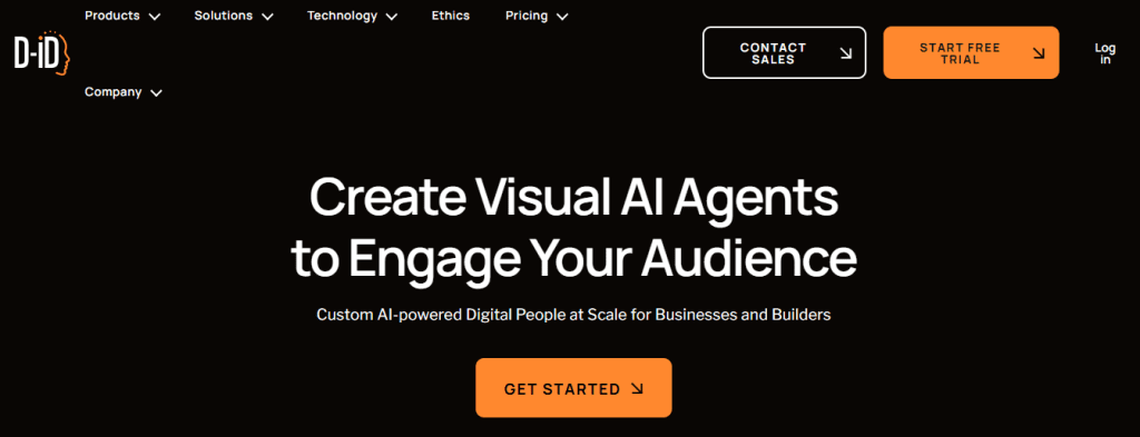 d-id - Best AI Text To Speech
