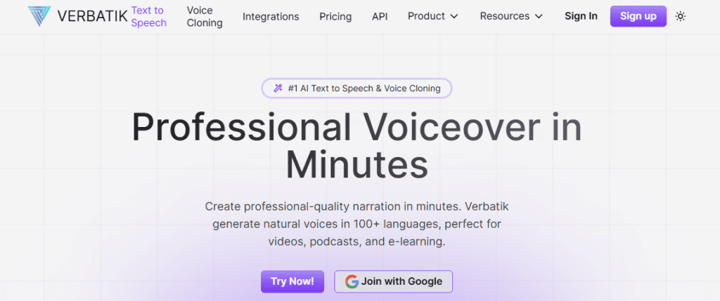 verbatik - Best AI Text To Speech