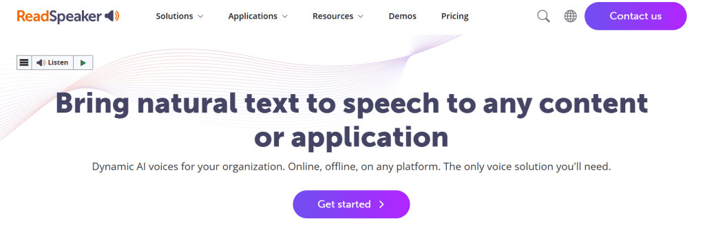 ReadSpeaker - Uber Duck