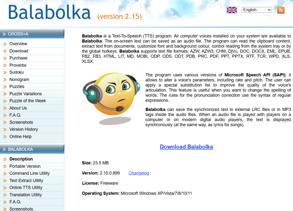Balabolka - Murf Text-to-Speech