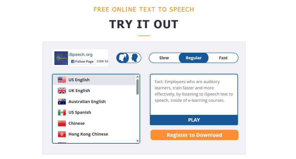 iSpeech - Murf Text-to-Speech
