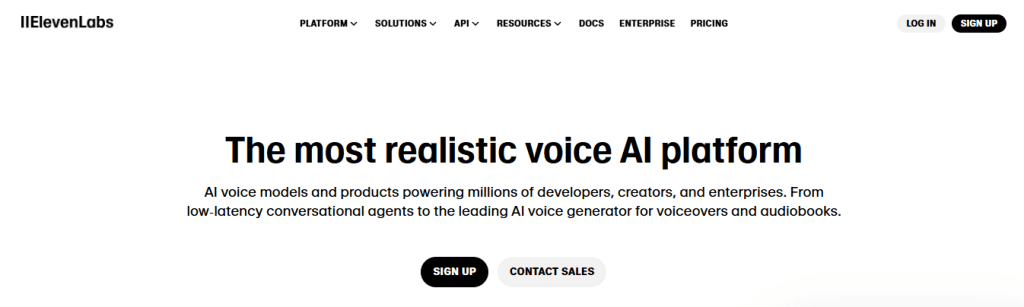 eleven labs - WellSaid Labs