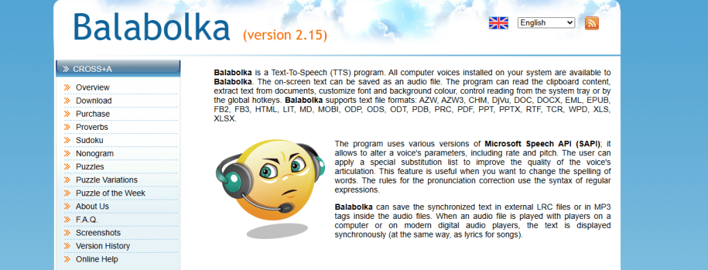 balabolka - Free Speechify Alternative
