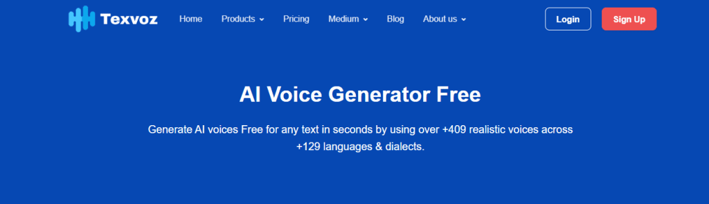 texvoz - Free Speechify Alternative

