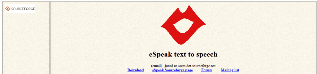 espeak - Free Speechify Alternative

