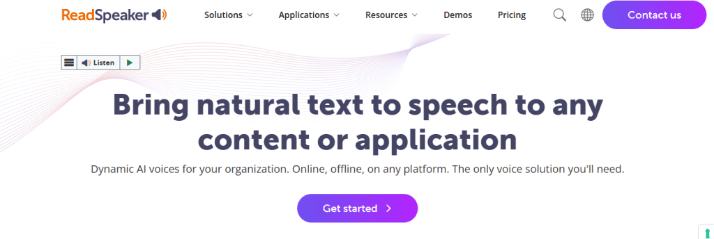 read speaker - Uberduck Alternatives