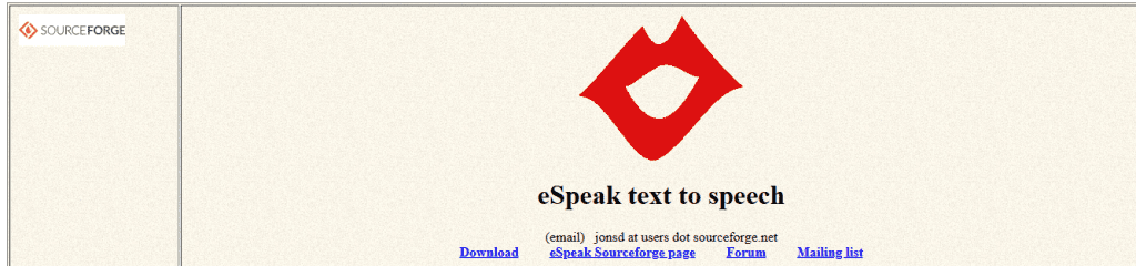 espeak - Uberduck Alternatives