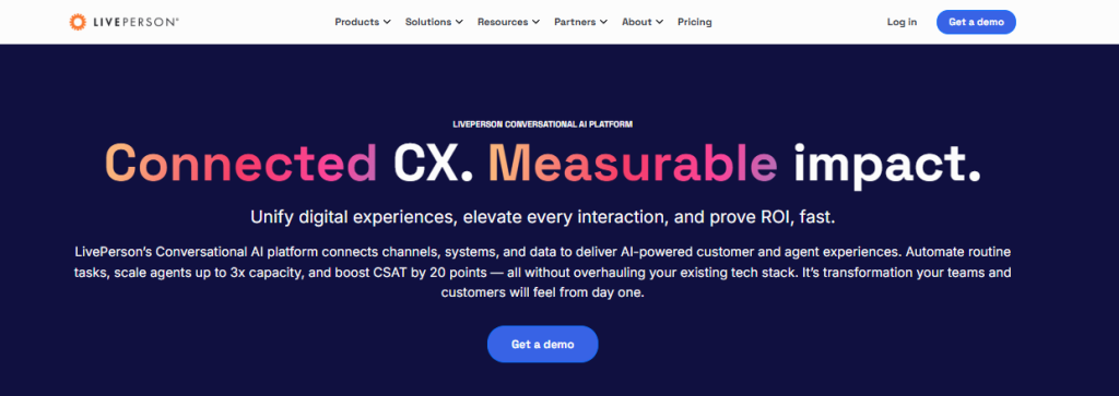 live person - Conversational AI Companies