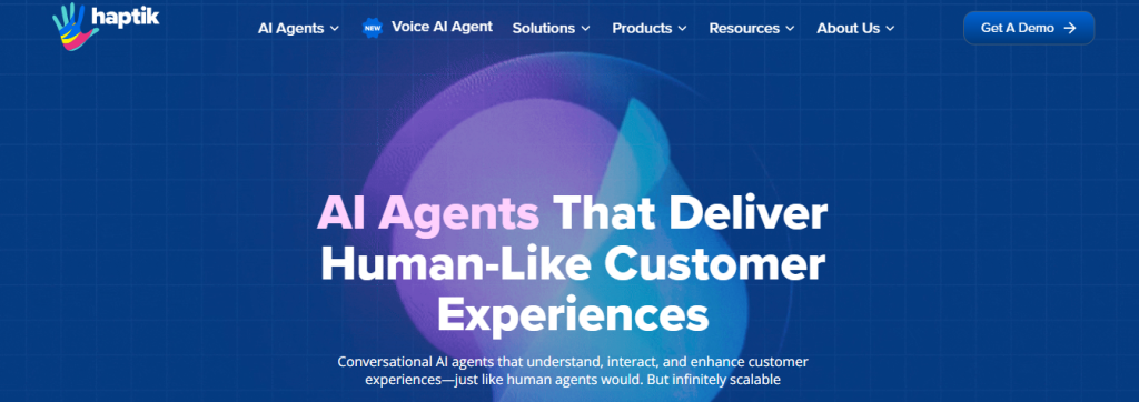 haptik - Conversational AI Companies