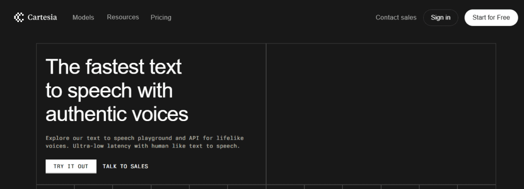 cartesia - Text To Speech API