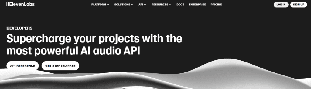 eleven labs - Text To Speech API