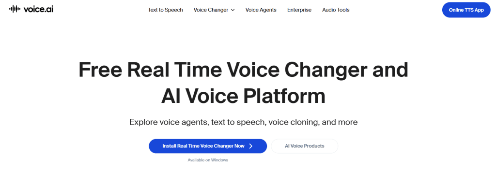 Voice AI - Text To Speech Chrome Extension