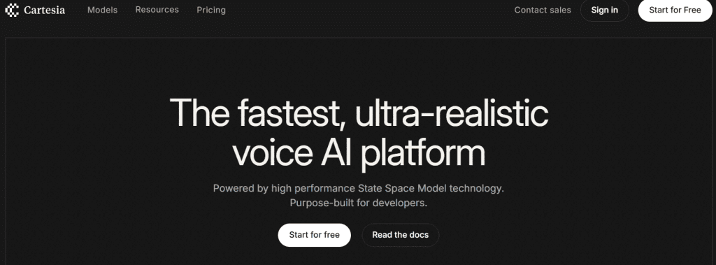 Cartesia - ElevenLabs Alternatives