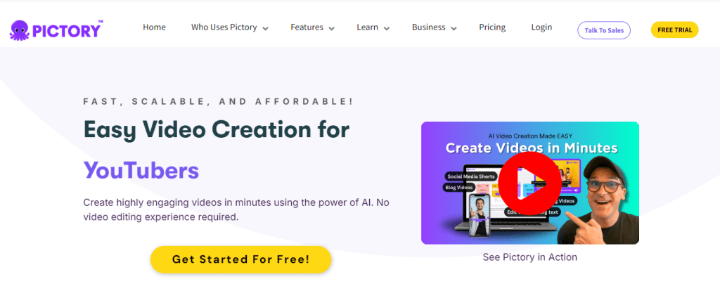 pictory - Best AI Text To Speech