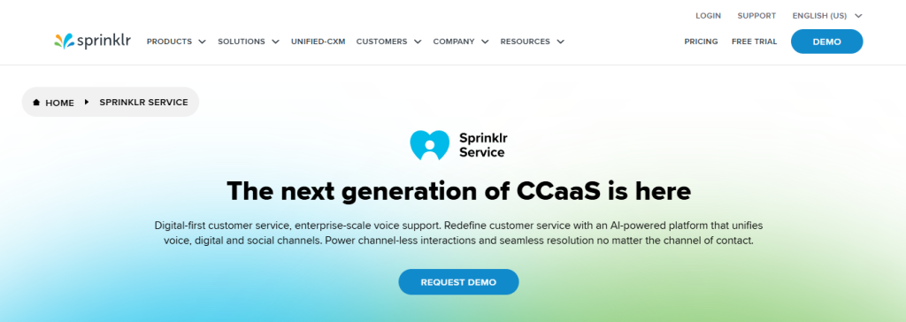 sprinklr - Conversational AI Companies