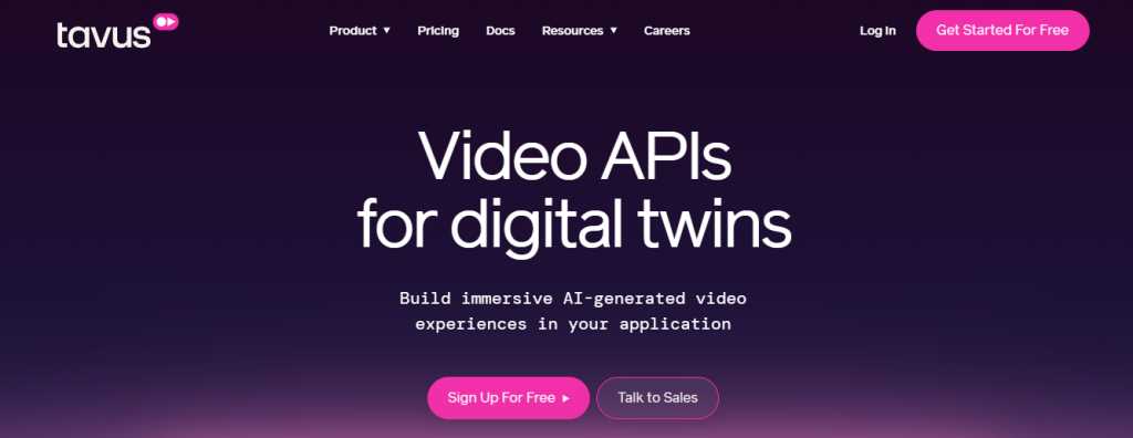 tavus - Conversational AI Companies