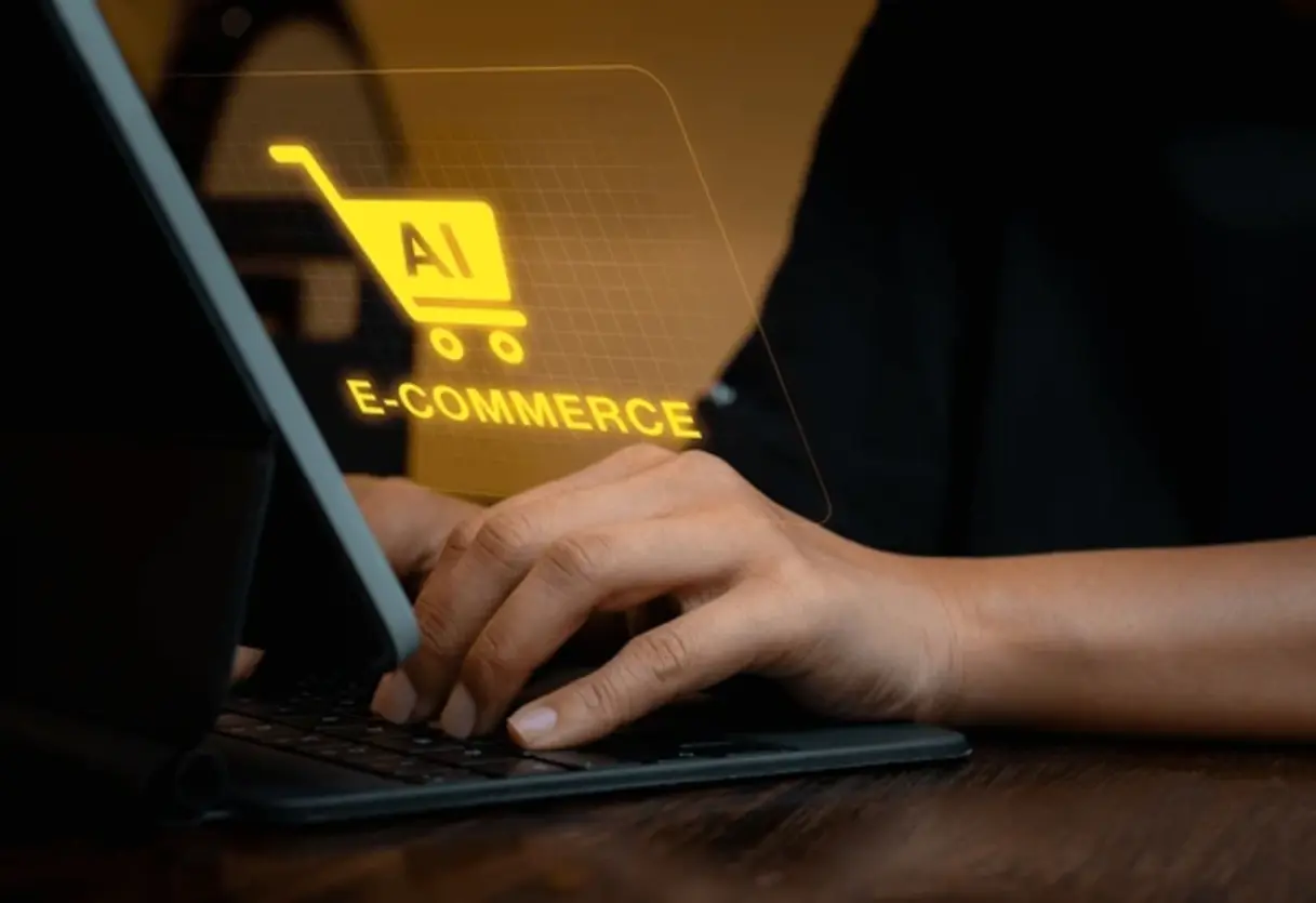 Person Doing Ecommerce - Conversational AI Ecommerce