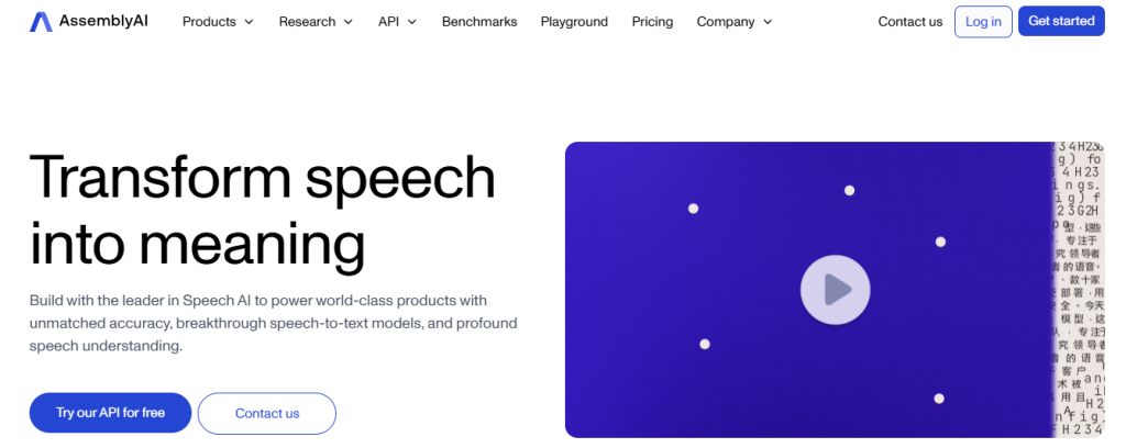 assembly - Conversational AI Tools

