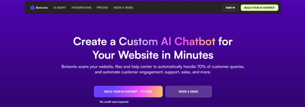 botsonic - AI Sales Agents
