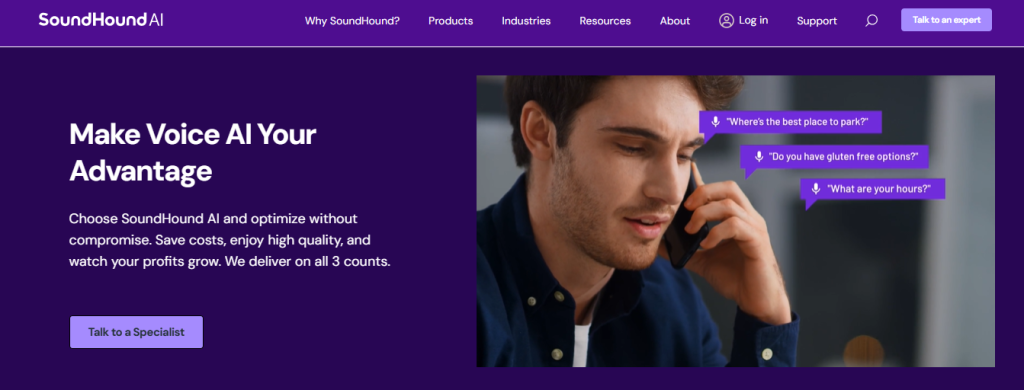 sound hound - Voice Ordering for Restaurants
