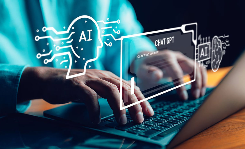 Person Using ChatGPT - AI for Customer Service