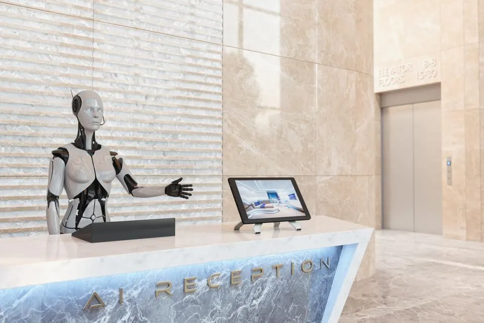 ai bot behind the counter - Conversational AI in Hospitality