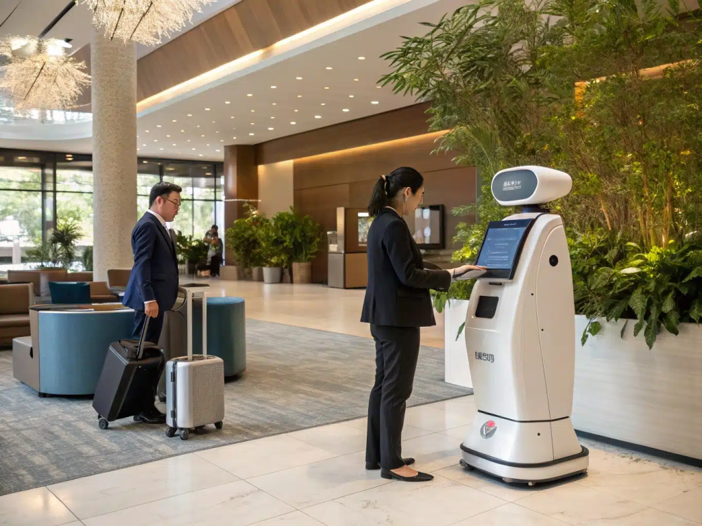 a hotel - Conversational AI in Hospitality