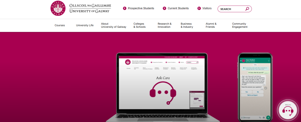 cara - Examples of Conversational AI 
