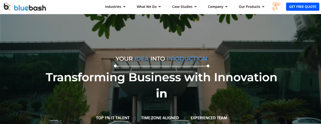 blue bash - Voice AI Companies