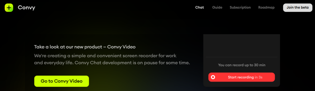 convy - Conversational AI Tools
