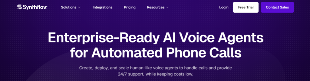 synthflow - Air AI Pricing 
