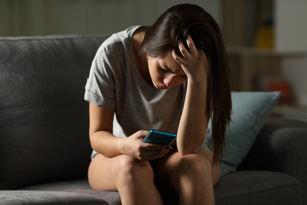 woman upset - TikTok Text to Speech Not Working